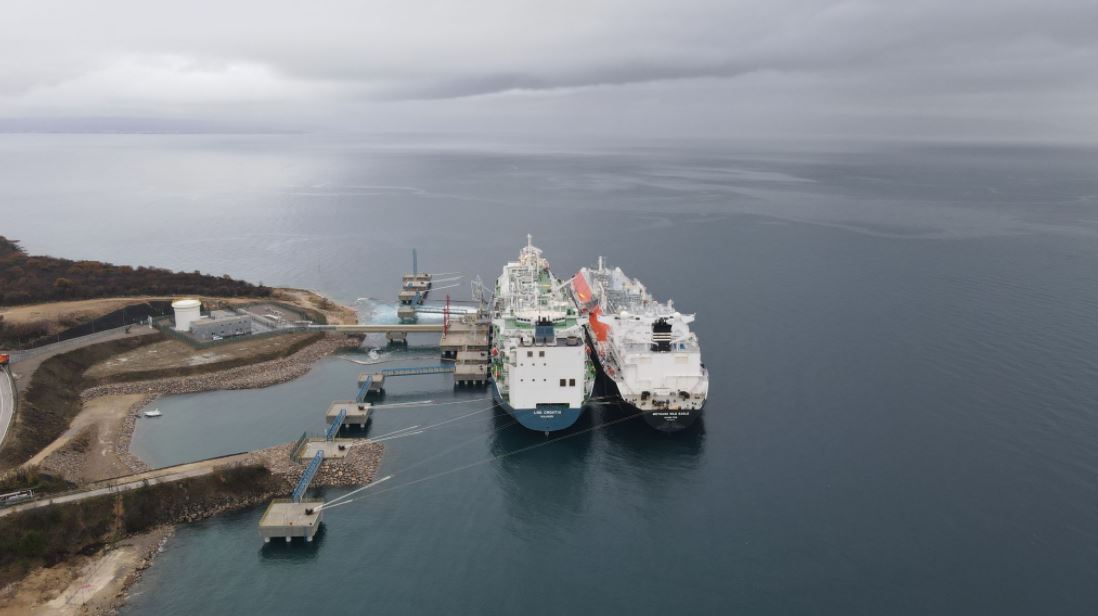 Another US LNG cargo lands at Croatian FSRU