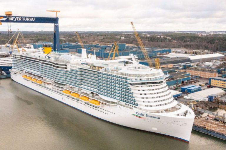 Costa Cruises welcomes LNG-powered newbuild in its fleet