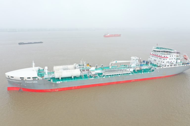 Donsotank welcomes LNG-powered Prospero in its fleet