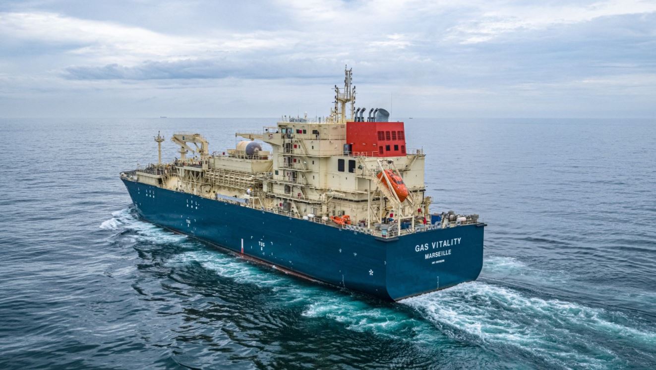 TotalEnergies says France's first LNG bunkering vessel arrives in Marseille