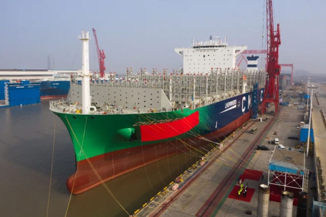 Cma Cgm Welcomes Lng Fueled Everglade Lng Prime