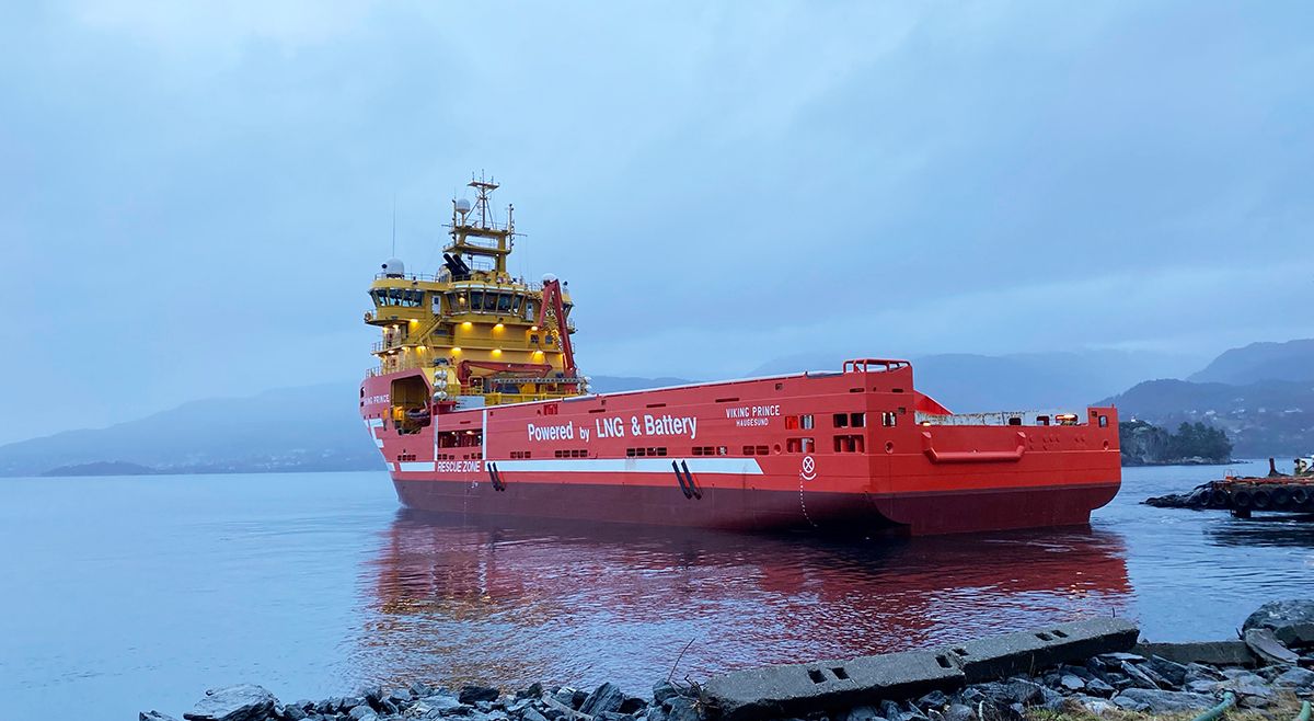 Eidesvik’s LNG PSV gets battery power