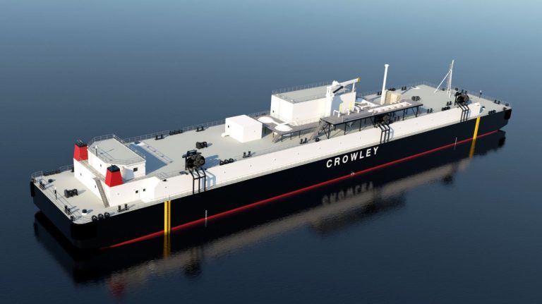 Fincantieri kicks off work on Crowley’s LNG bunkering barge