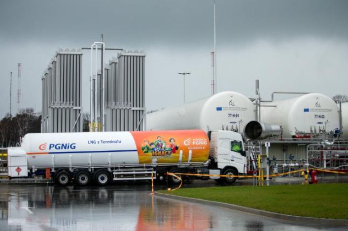Lithuanian small-scale LNG facility loaded record number of trucks in 2021