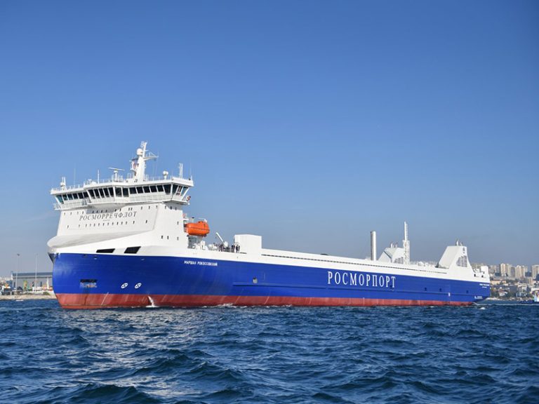 Russia's first LNG-powered RoRo set to start work