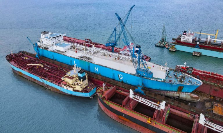 Besiktas Shipyard says working on first Turkish LNG carrier repair job