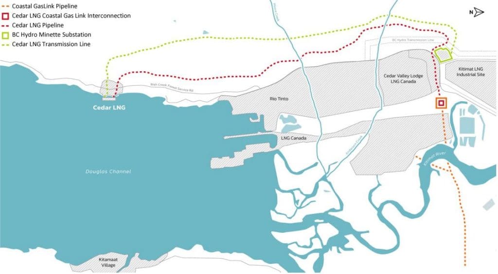 Black & Veatch, SHI win contract for Canada's Cedar LNG project