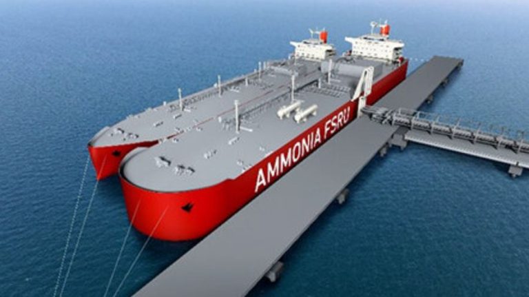 Japan’s MOL and Mitsubishi develop ammonia FSRU
