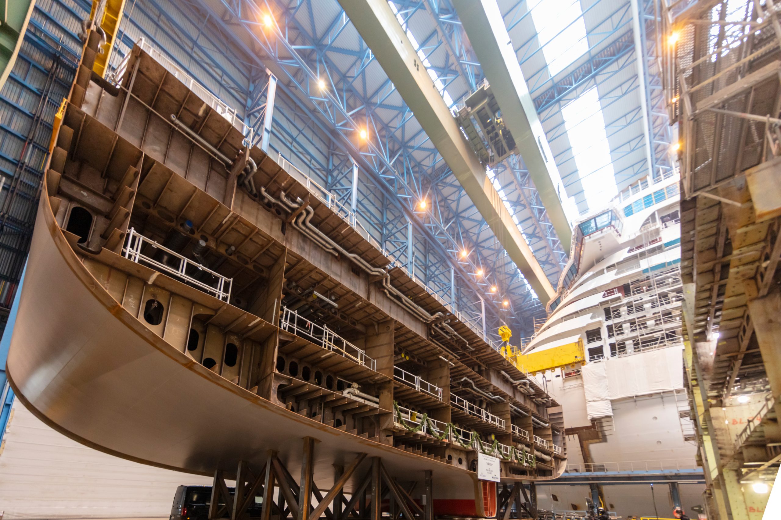 Keel laid for P&O Cruises' second LNG-powered newbuild