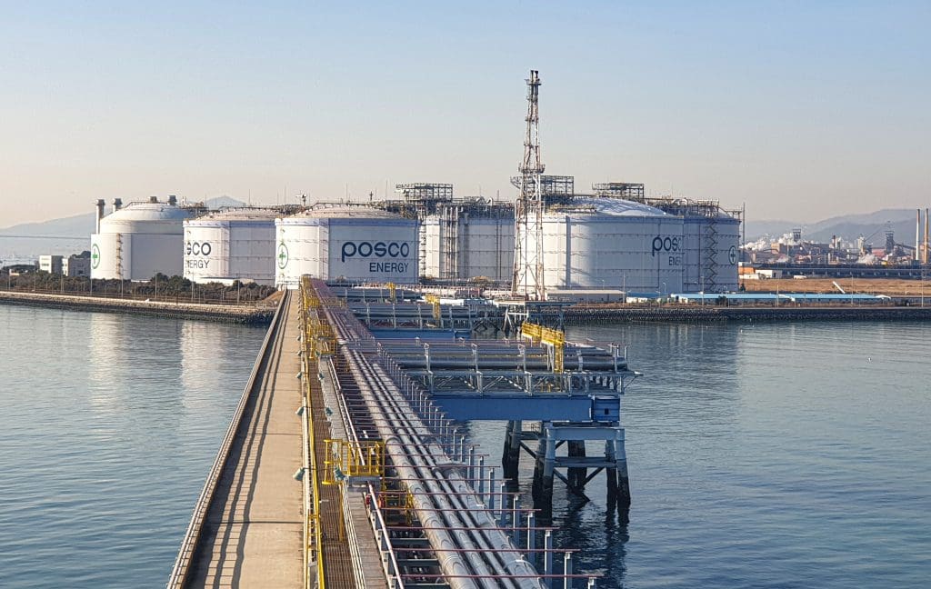 South Korea’s Posco to add two LNG tanks at Gwangyang terminal