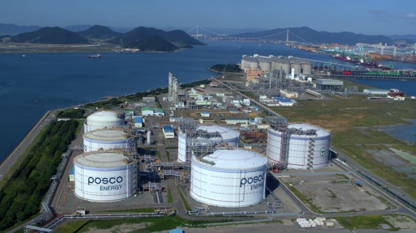 South Korea’s Posco to add two LNG tanks at Gwangyang terminal