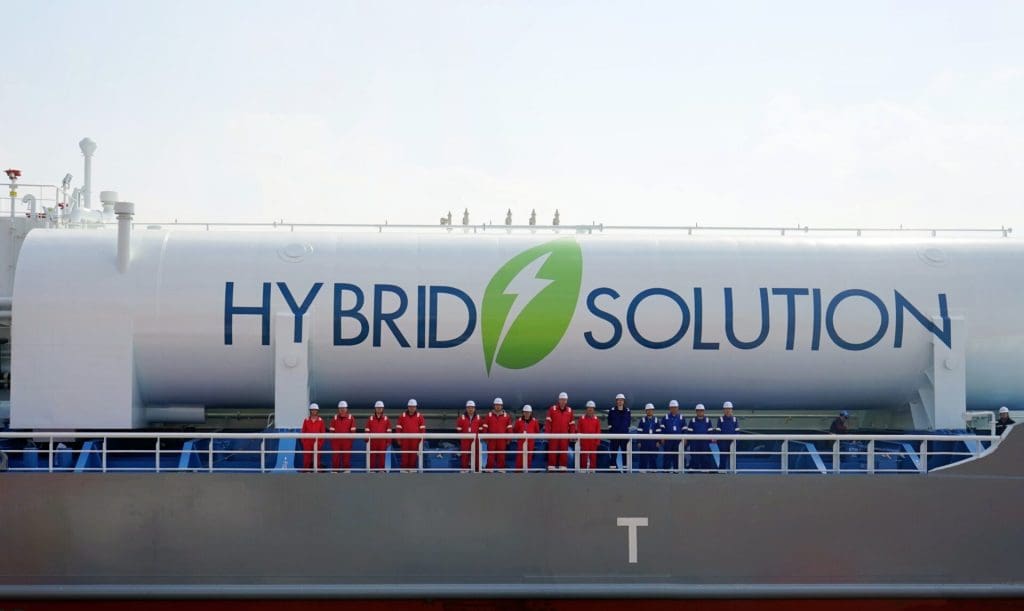 Terntank welcomes second hybrid tanker in its fleet