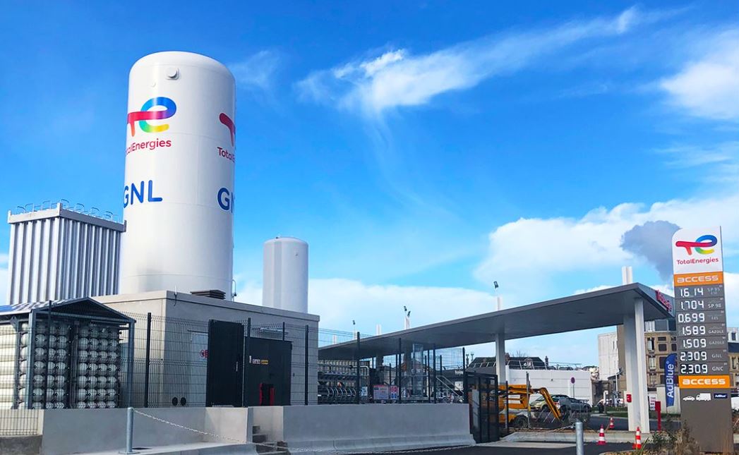 TotalEnergies launches its first LNG station in France