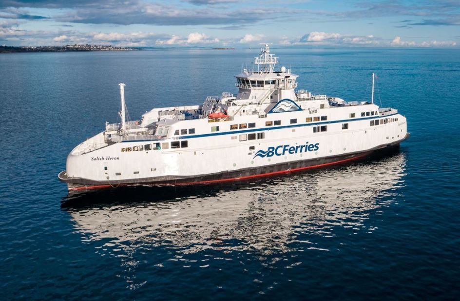 Canada's BC Ferries to put in use LNG-powered newbuild