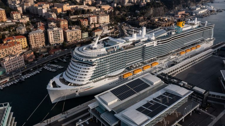 Costa Cruises LNG-powered Costa Toscana sets out on maiden voyage