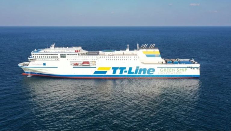 Germany's TT-Line takes delivery of LNG-powered ferry in China