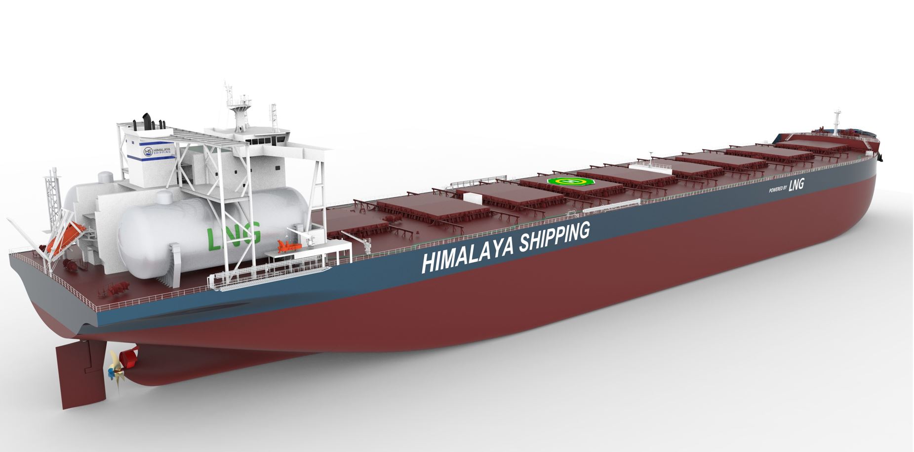 Himalaya Shipping's LNG-fueled bulkers still available for charter