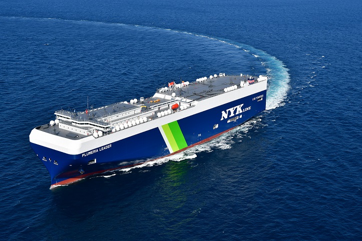 Japan’s NYK adds another LNG-powered PCTC to its fleet
