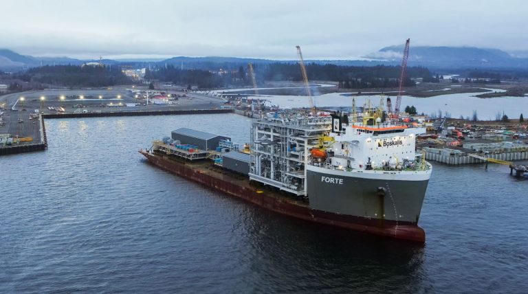 LNG Canada project almost 60 percent complete, receives first large module