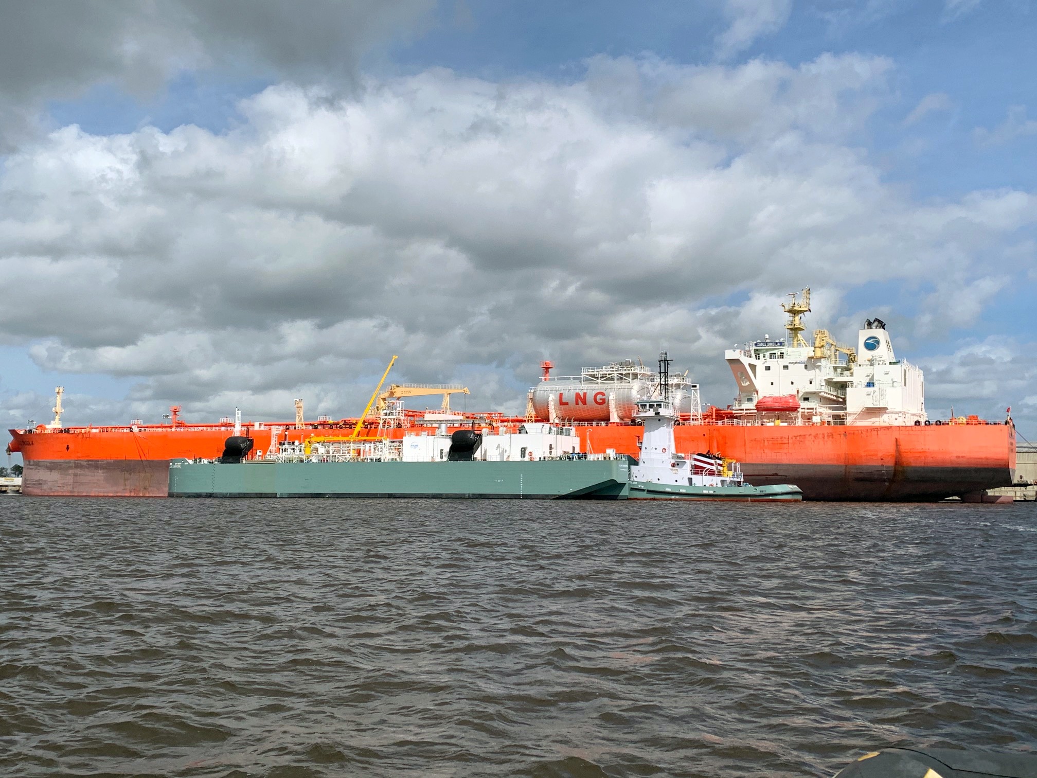 LNG bunkering barge Clean Canaveral wraps up first op