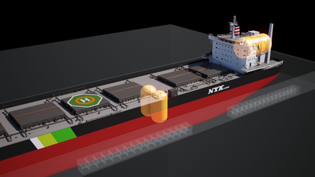 NYK and partners complete concept design for ammonia-ready LNG-fueled vessel