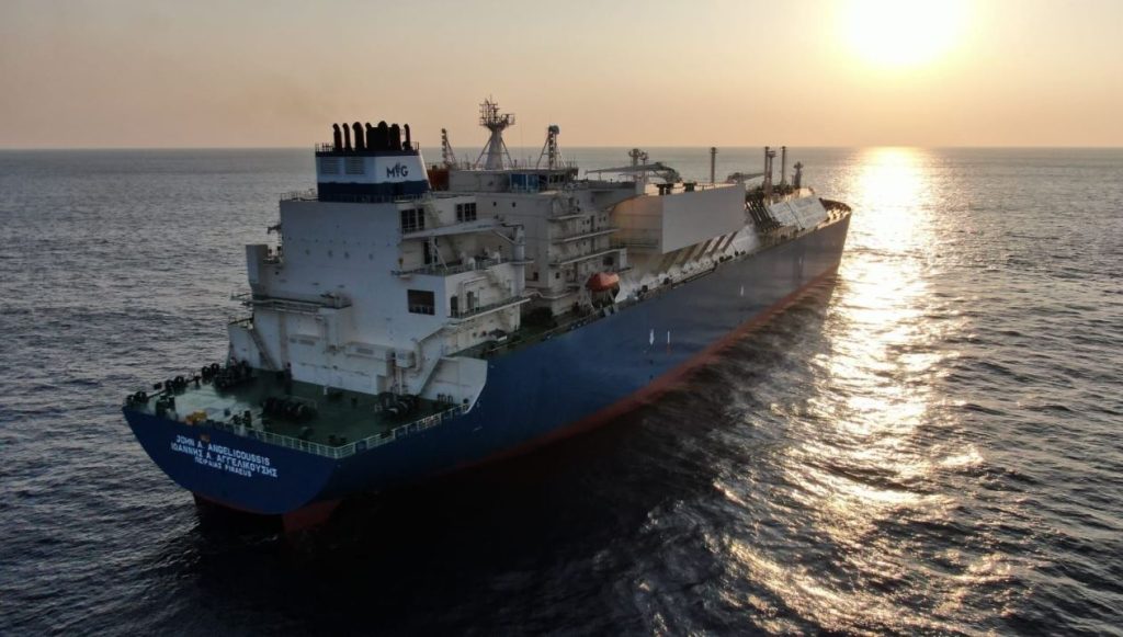 Greece's Maran Gas welcomes LNG carrier John A. Angelicoussis to its fleet (2)