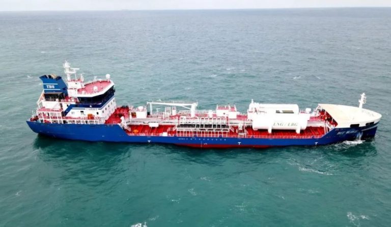 Sweden’s Tarbit takes delivery of LNG-powered tanker in China