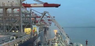 World’s largest LNG bunkering vessel in another Shanghai op