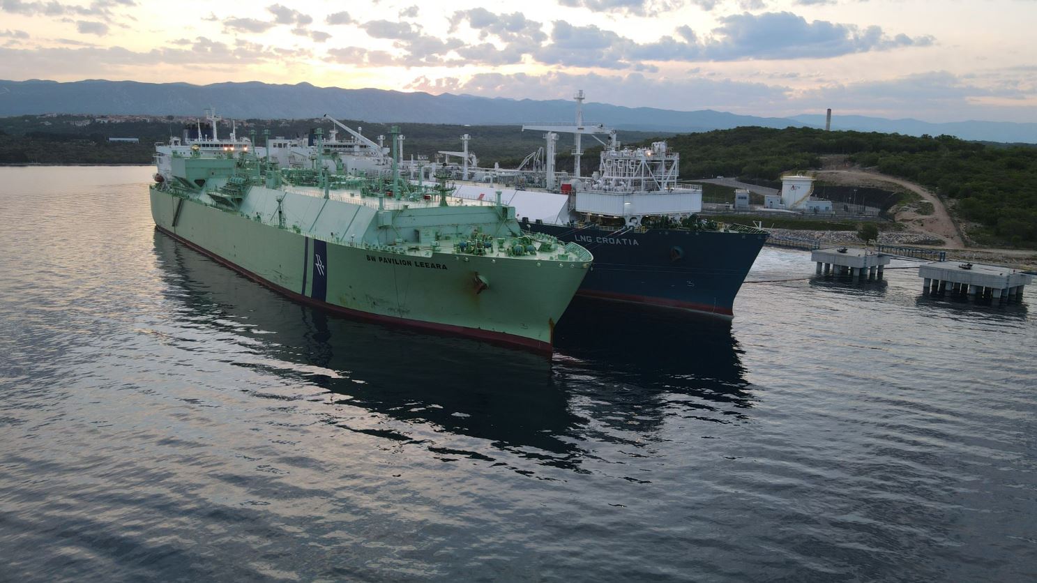 Another US LNG cargo lands at Croatia’s Krk terminal
