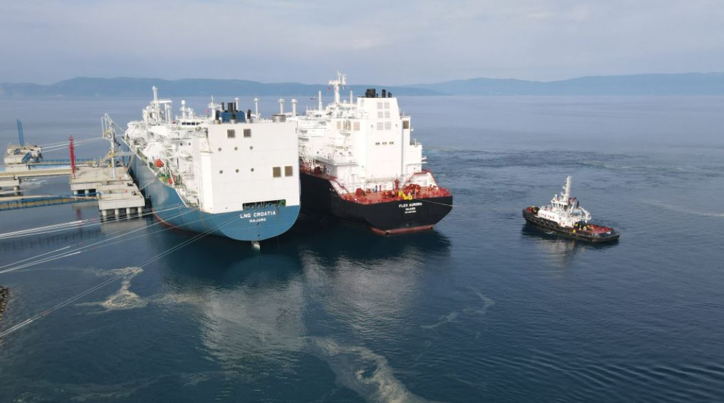 Croatian FSRU gets LNG cargo from Egypt