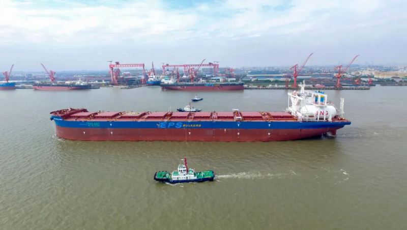 EPS welcomes second LNG-powered Newcastlemax bulker in its fleet