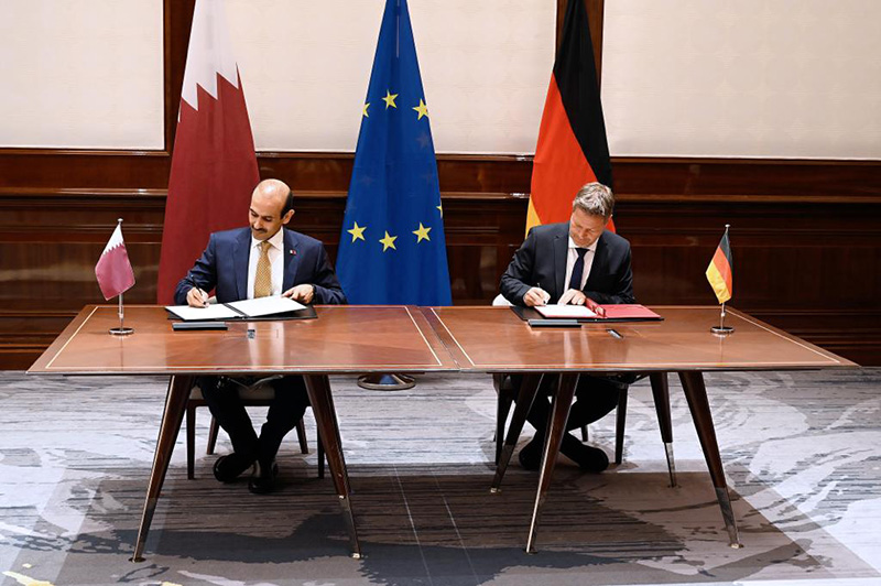 Germany and Qatar ink LNG, hydrogen pact