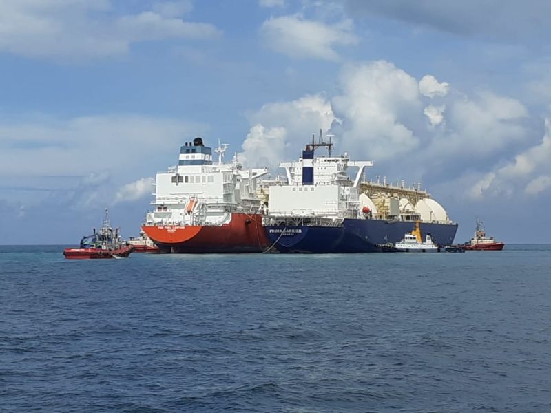Indonesia’s Lampung FSRU wraps up 39th STS LNG transfer