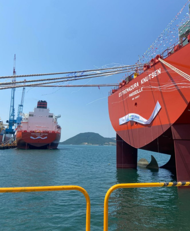 Knutsen names four Shell-chartered LNG carriers in South Korea