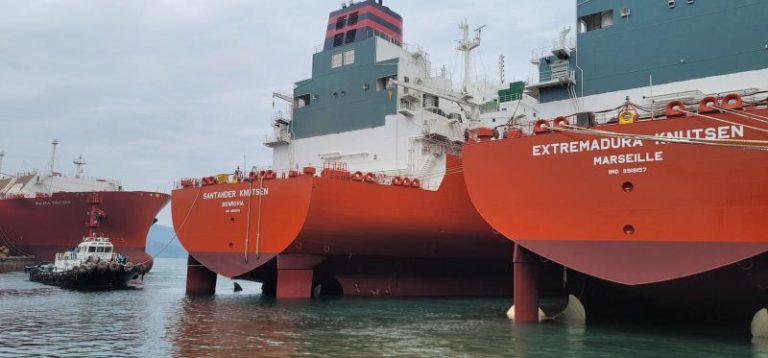Knutsen's LNG newbuild launched in South Korea