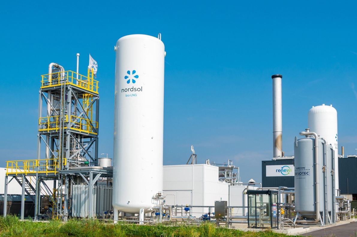 Nordsol first Dutch bio-LNG plant hits new production milestone