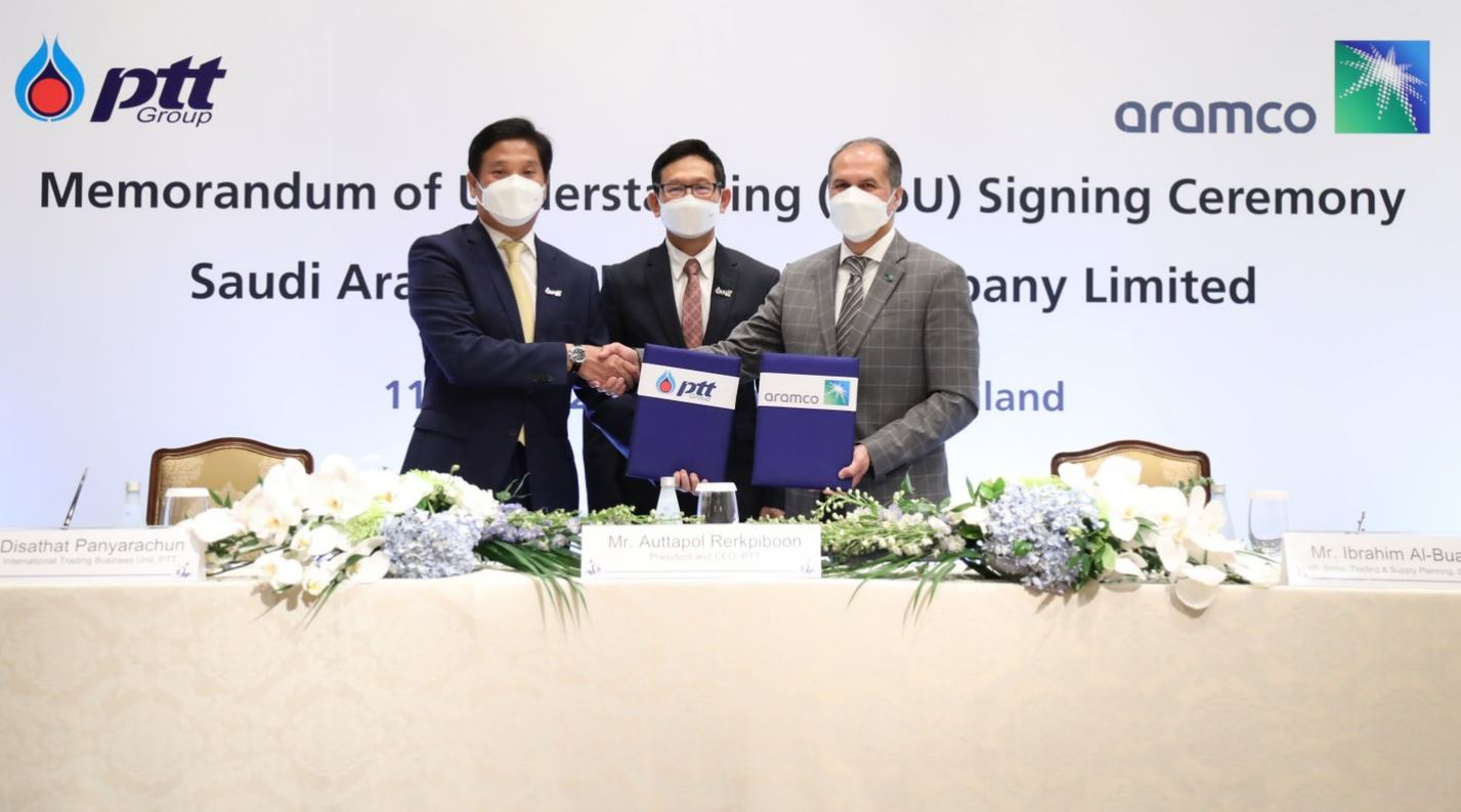 Saudi Aramco, PTT ink LNG cooperation deal