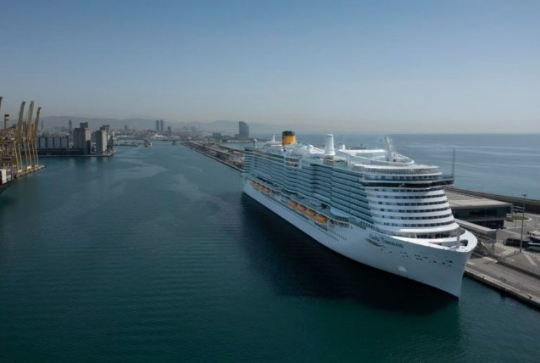 Costa Cruises christens LNG-powered Costa Toscana in Barcelona