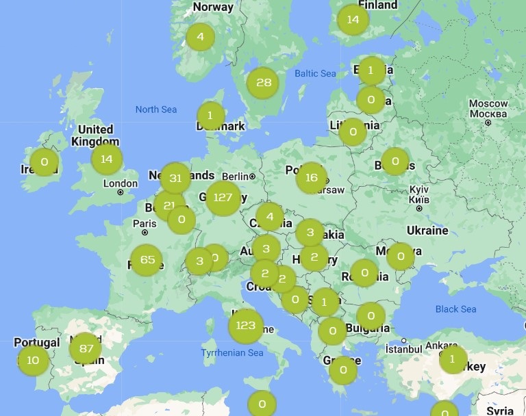 European network of LNG fueling stations continues to grow