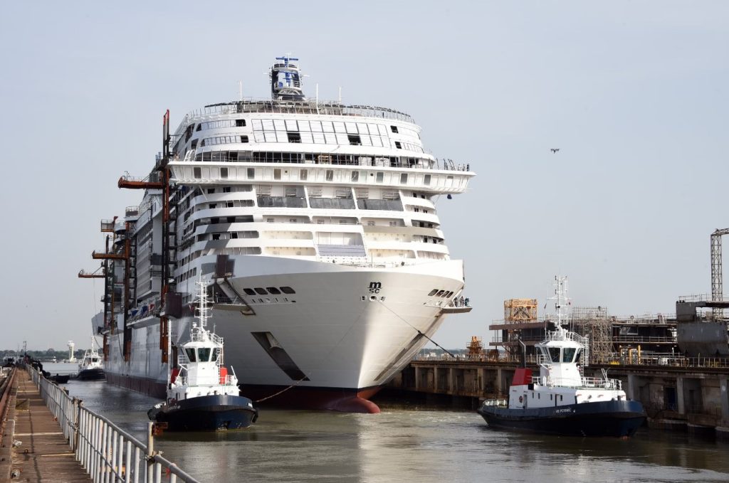 MSC Cruises says first LNG-powered newbuild wraps up sea trials