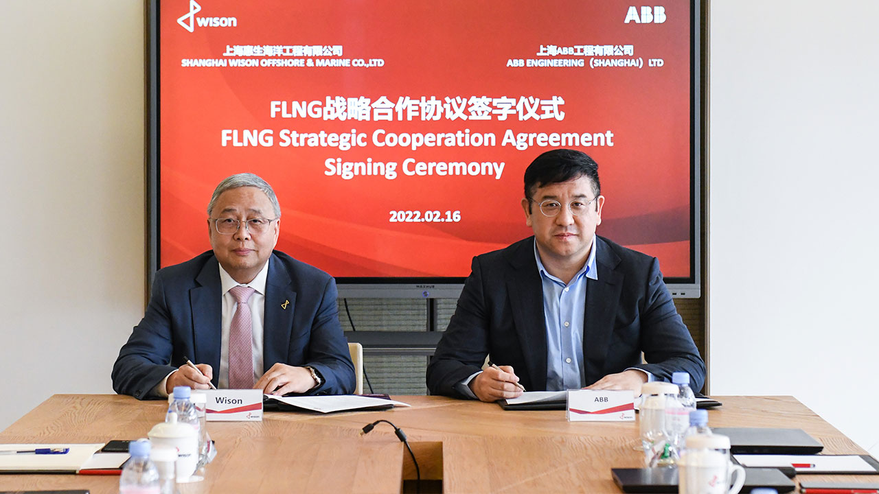 ABB, Wison join forces to work on floating LNG producers