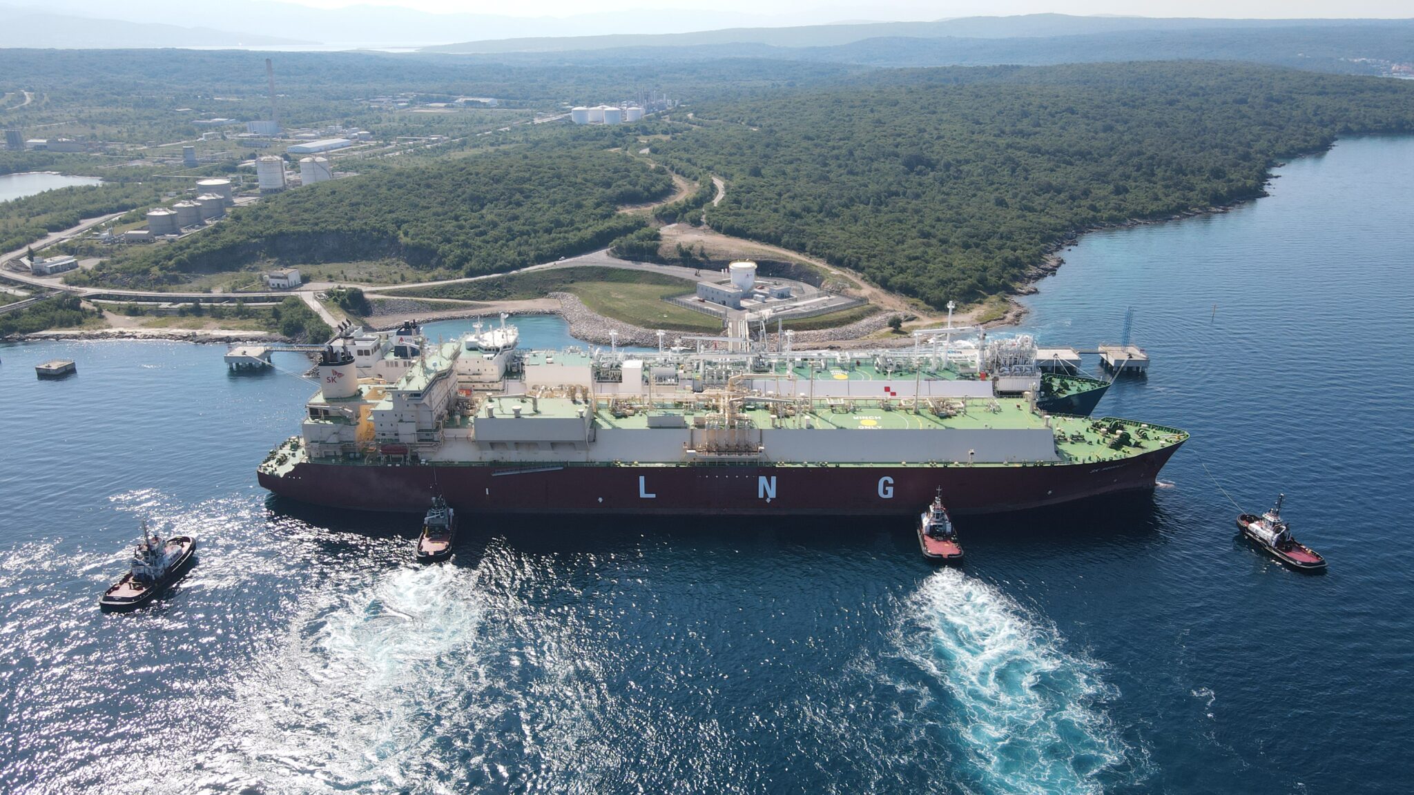 Croatian FSRU welcomes another US LNG cargo