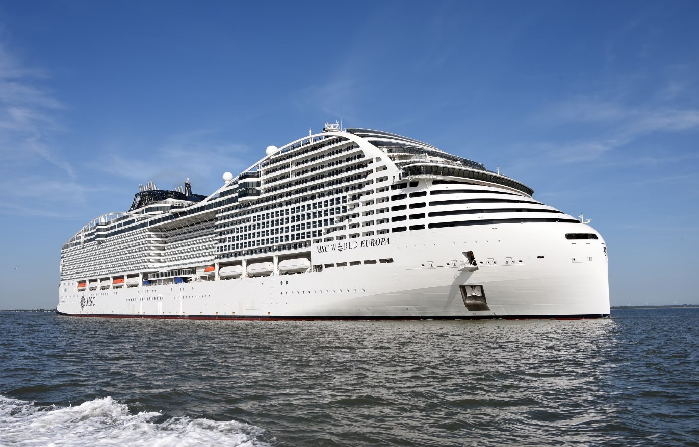 MSC Cruises says first LNG-powered newbuild wraps up sea trials
