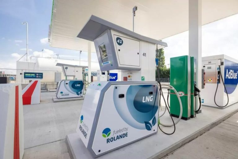 Rolande, G&V Energy launch third LNG fueling station in Belgium