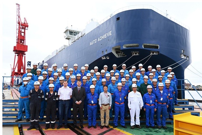 UECC welcomes second LNG hybrid PCTC in its fleet