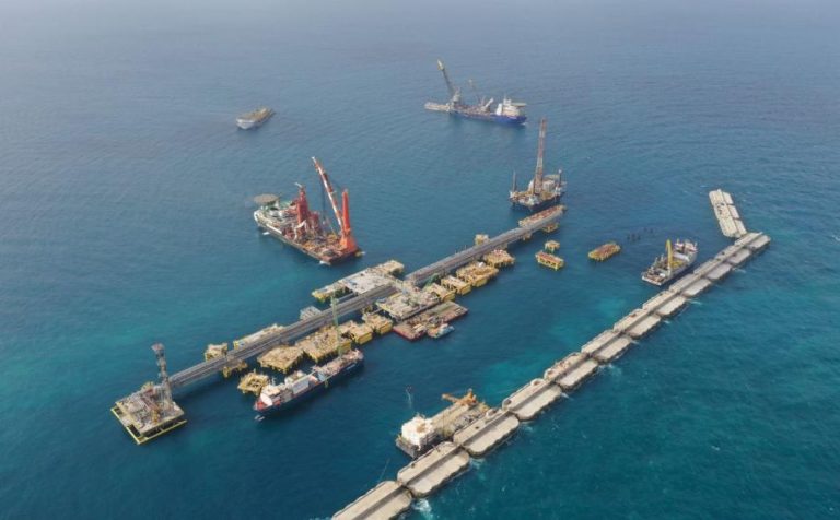 Eiffage: central hub completed for BP’s Tortue FLNG project