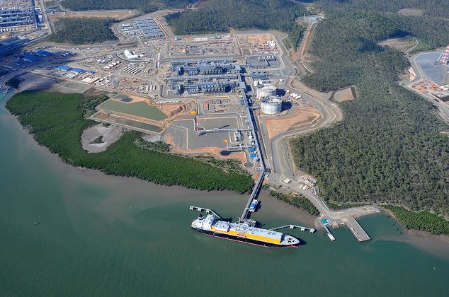 Gladstone LNG exports slightly down in June