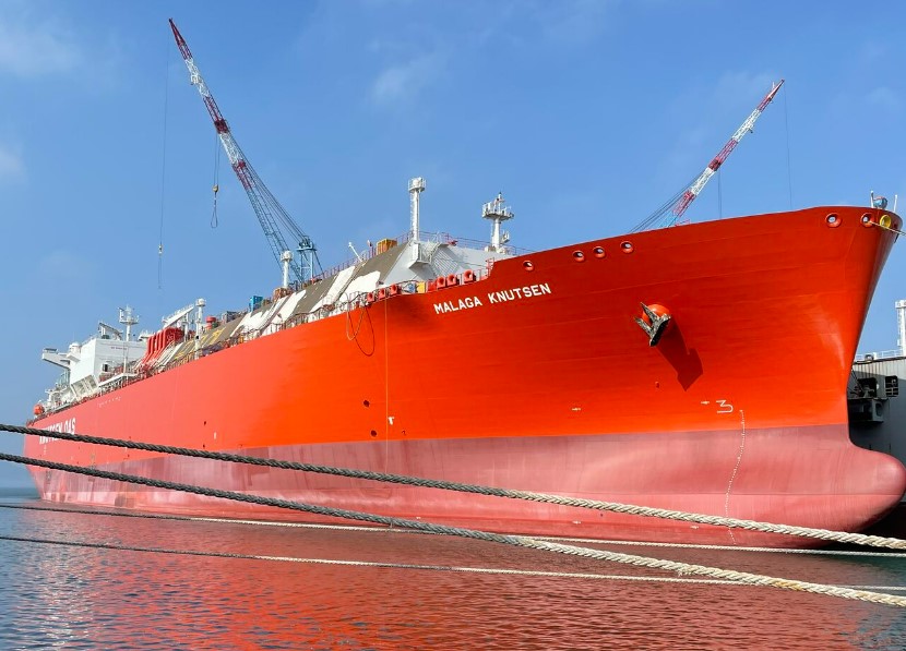 Hyundai Samho delivers new LNG carrier to Knutsen