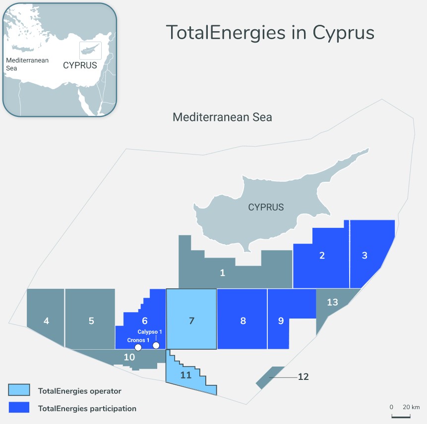 Eni, TotalEnergies hit gas offshore Cyprus