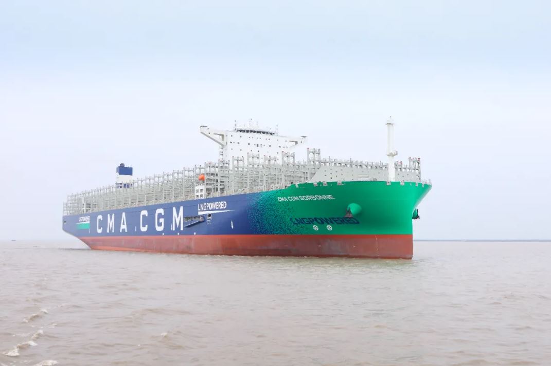 CMA CGM orders six methanol-fueled containerships in China